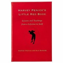 Graphic Image - Harvey Penicks Red Leather Book