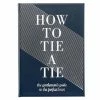 Graphic Image - How To Tie A Tie Navy Bonded Leather Book -Lonely Planet Books Shop 159949 Large