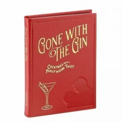 Graphic Image - Gone With The Gin Red Leather Book