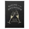 Graphic Image - Rising To The Occasion Black Leather Book