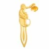 Peter's - Gold Monkey With Bell Book Mark 2 Peter's - Gold Monkey With Bell Book Mark -Lonely Planet Books Shop 166207 Large