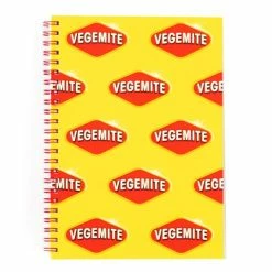 Book - Vegemite Spiral Notepad A5