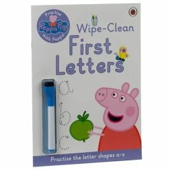 Kids Book Book - Practice With Peppa Pig Wipe Clean First Letters