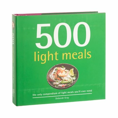 Cookbook Book - 500 Light Meals 3 Cookbook Book - 500 Light Meals