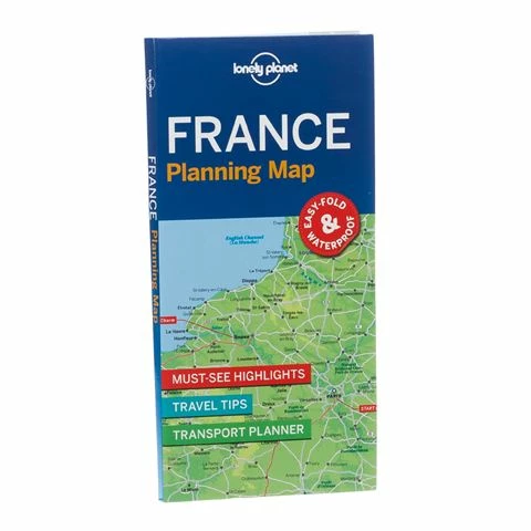 Lonely Planet - France Planning Map 3 Lonely Planet - France Planning Map