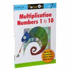 Kids Book Book - Kumon Focus On Multiplication: Numbers 1-10